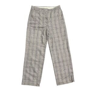 Aritzia Wilfred Limitless Pant Precision Wool Cashmere‎ Glen Plaid Size 12